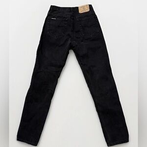 Jordache Women’s 7/8 Black Denim High Rise Jeans